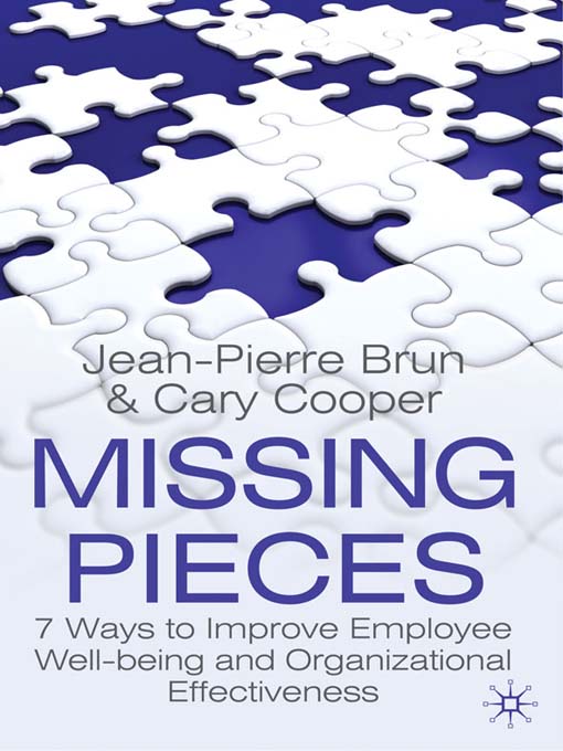 Missing Pieces (eBook): 7 Ways to Improve Employee Well-Being and Organizational Effectiveness